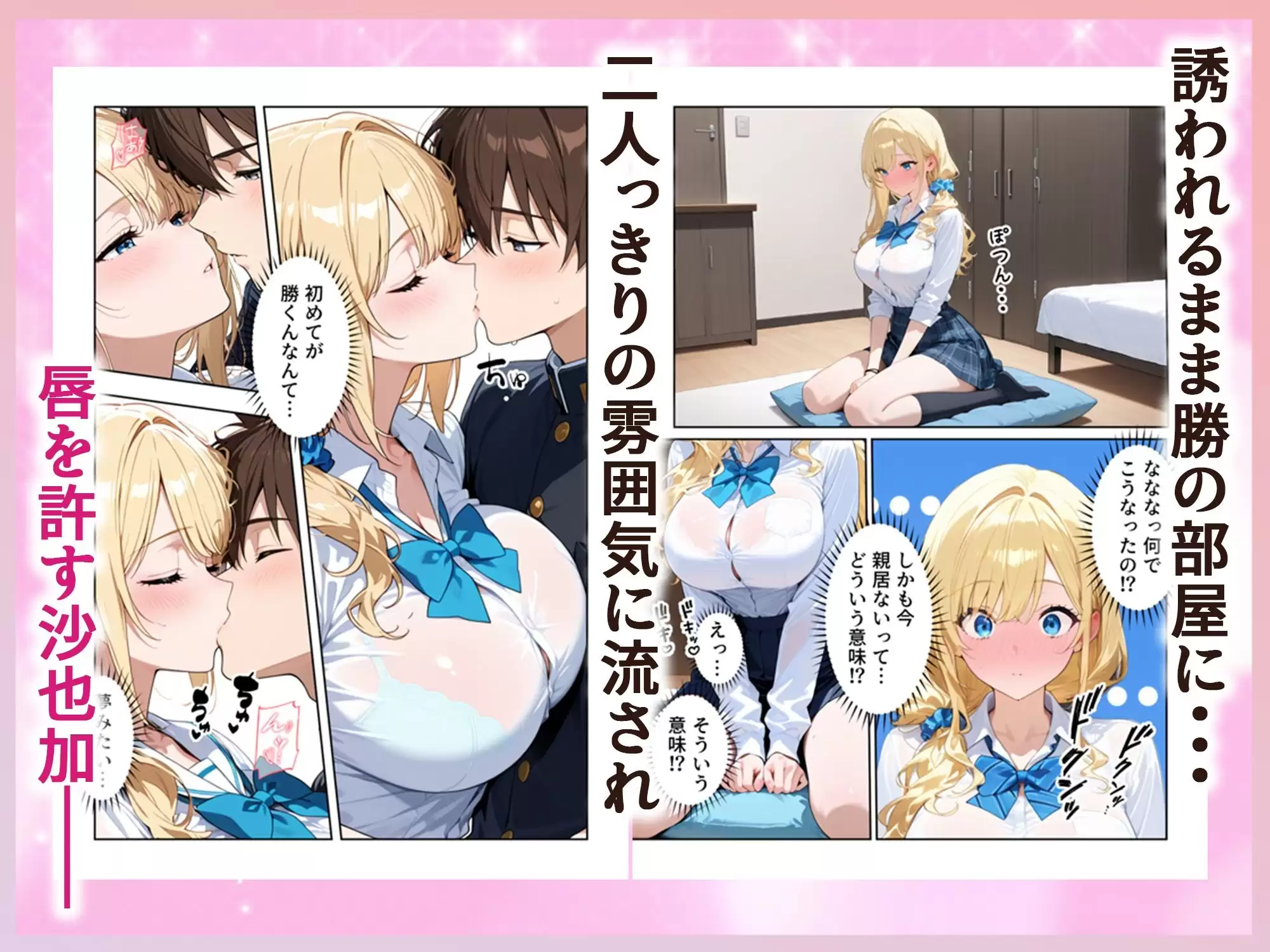 沙也加ちゃんはギャルになりたい 3ページ目