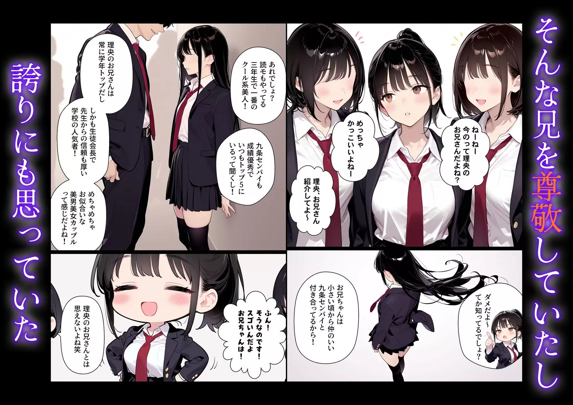 完璧だった兄が彼女にフラれて崩壊、妹への中出し依存セックスがもう止まらない 2ページ目