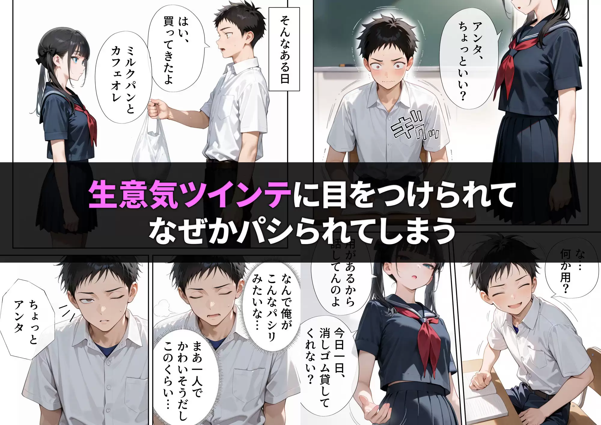 生意気ツインテを催◯アプリで性奴◯にしようとしたら 2ページ目