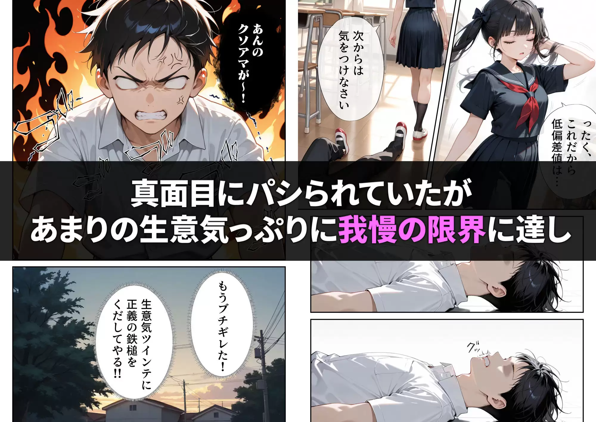 生意気ツインテを催◯アプリで性奴◯にしようとしたら 3ページ目