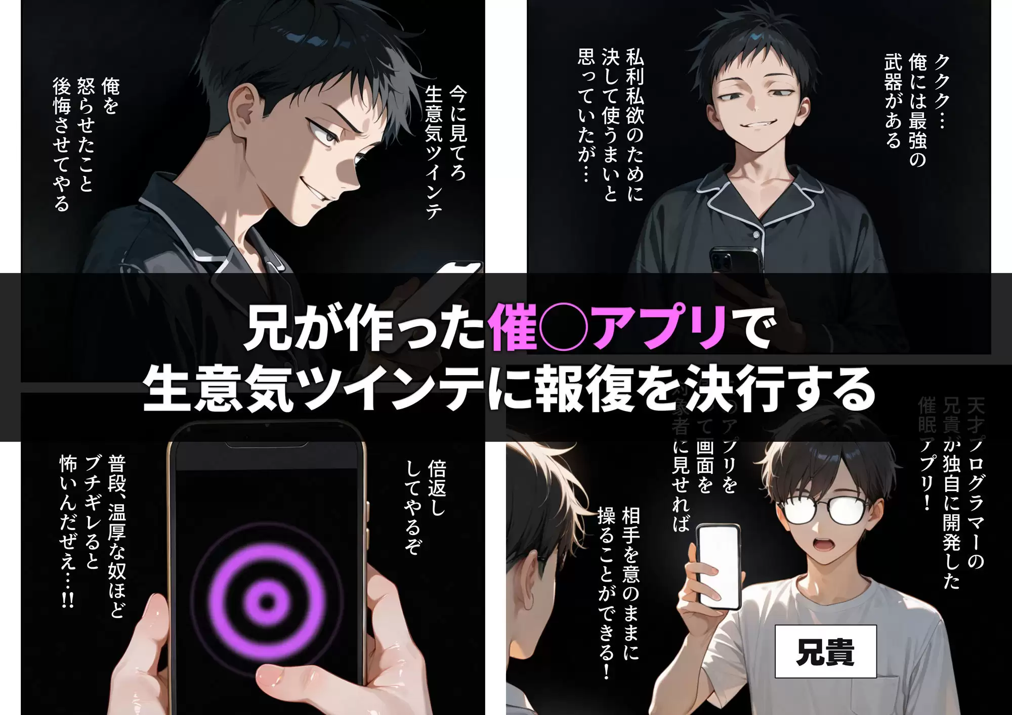 生意気ツインテを催◯アプリで性奴◯にしようとしたら 4ページ目