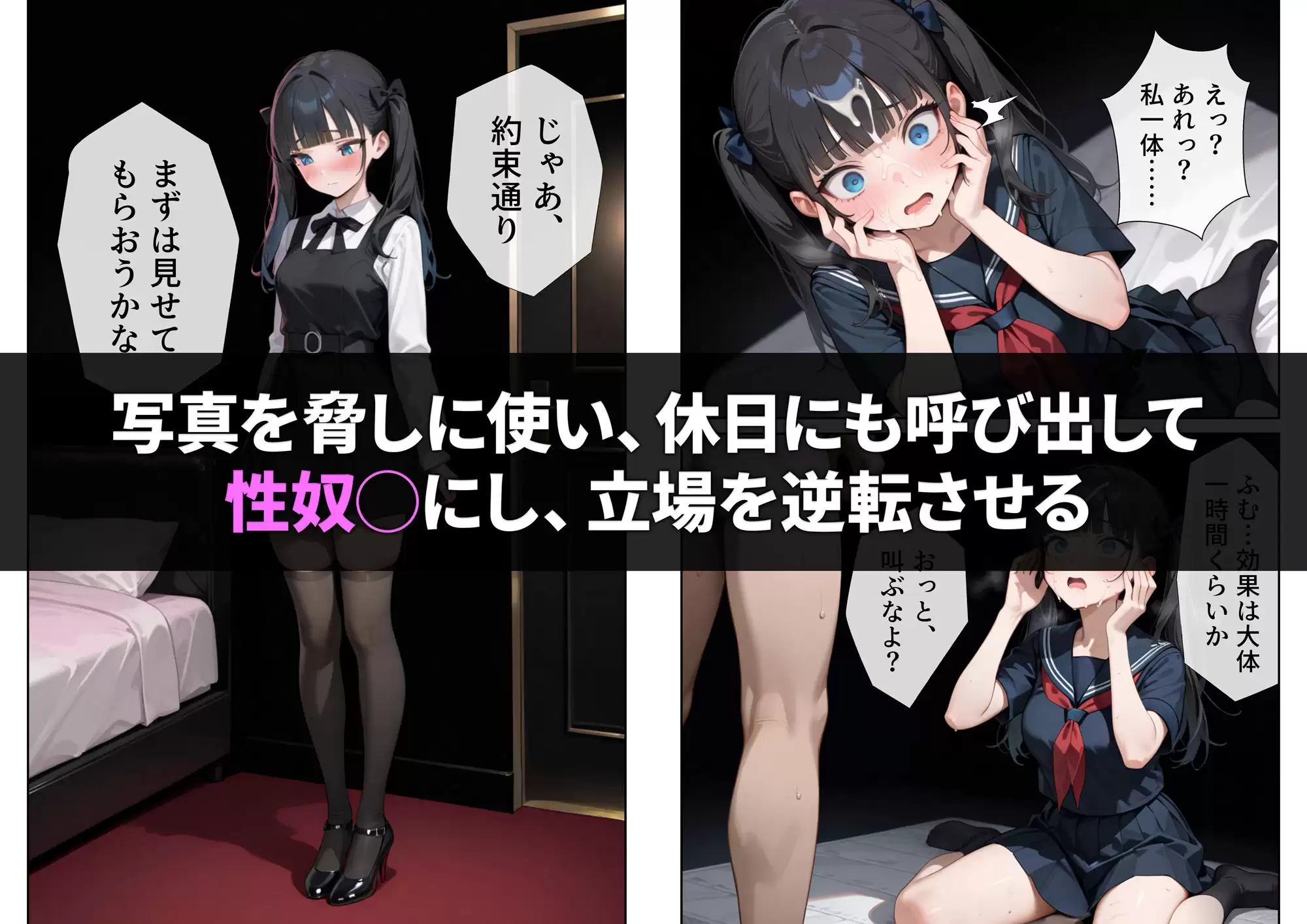 生意気ツインテを催◯アプリで性奴◯にしようとしたら 6ページ目