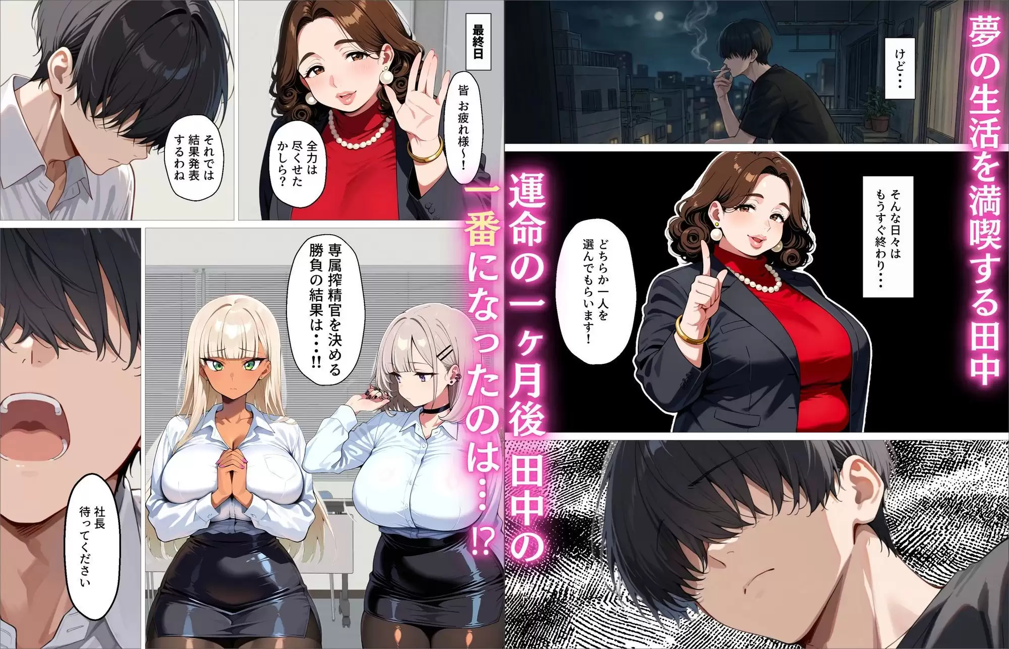 新卒の黒ギャルとダウナーギャルが「2人で」搾精してくれる話 10ページ目