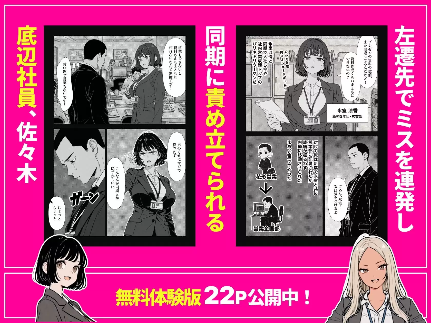 ◯◯しないと出れない部屋でパワハラ同期とアルハラ上司を性奴●にした物語 2ページ目