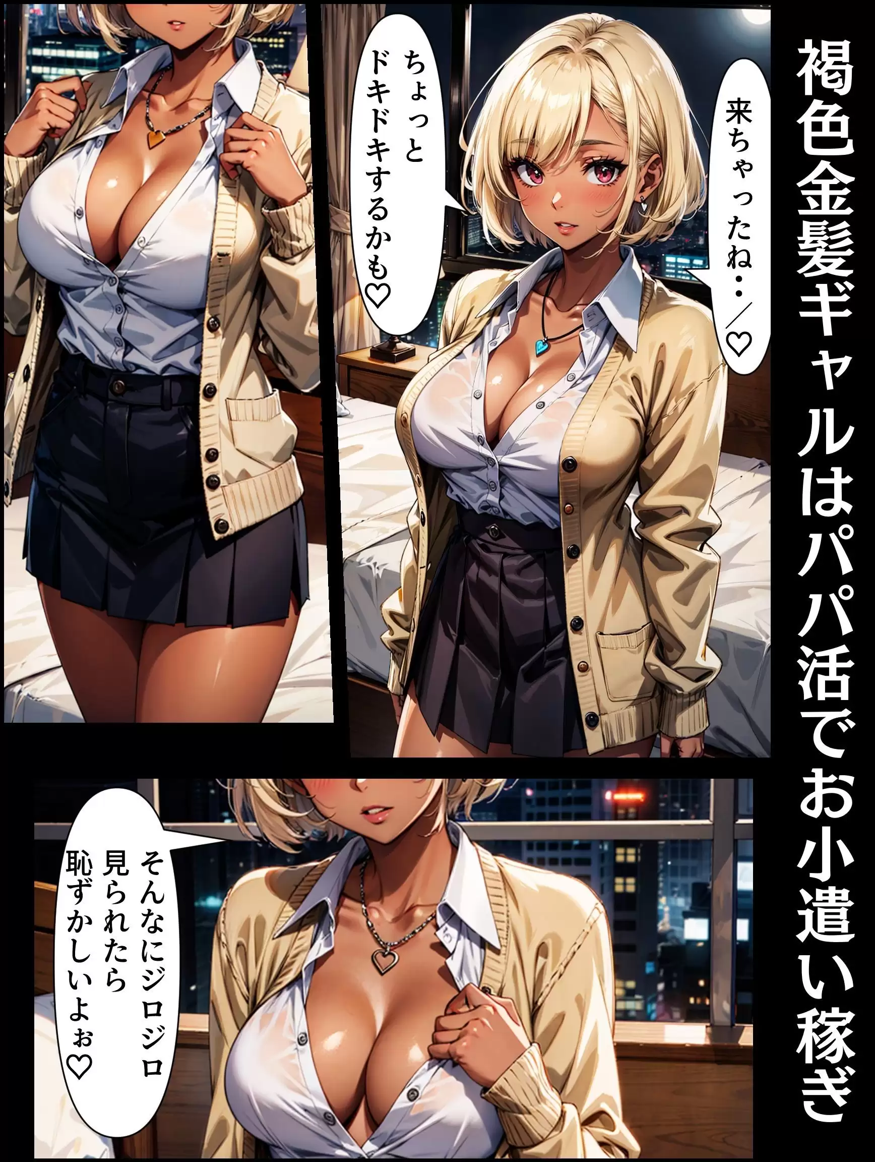 パパ活ギャルが生意気すぎたので、わからせ輪●してやった 1ページ目