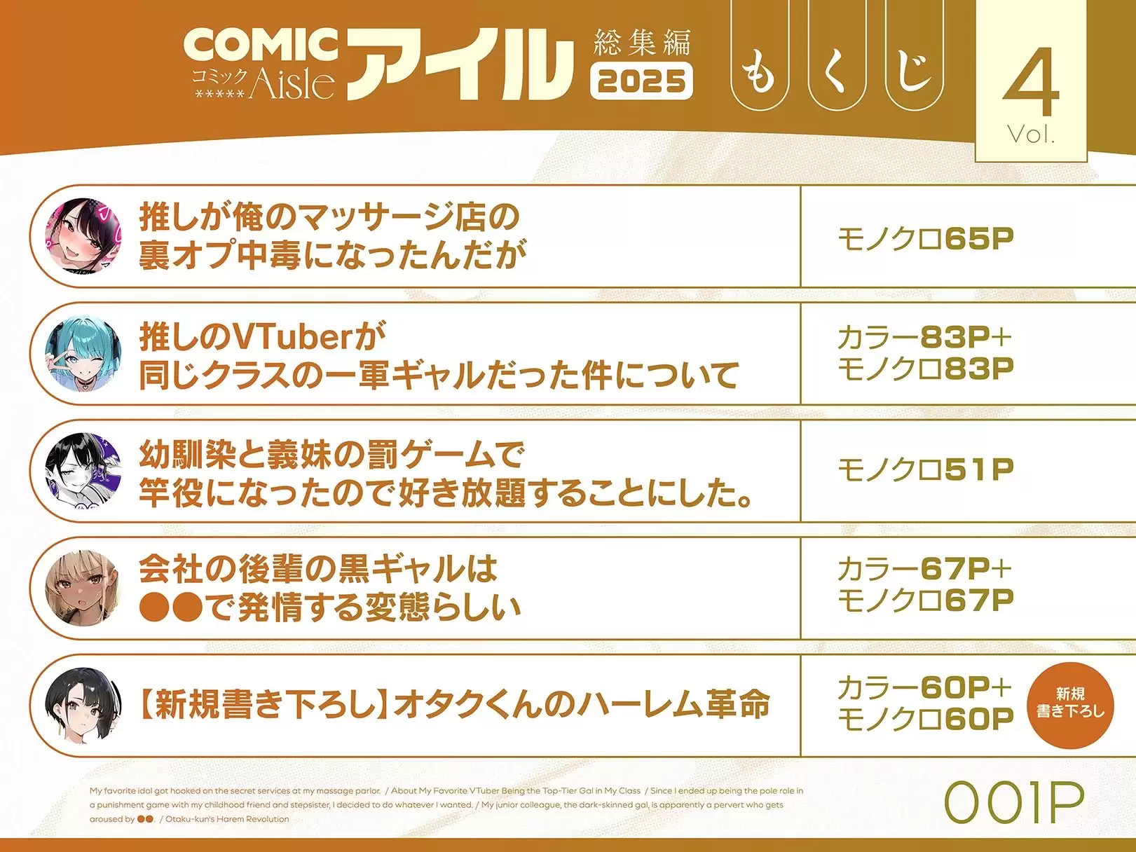 COMICアイル 総集編 2025 vol.4 1ページ目