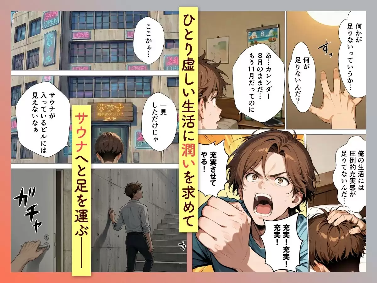 巨乳美女熱波師が裸でサービスしてくれるプライベートサウナ行ってみた 3ページ目